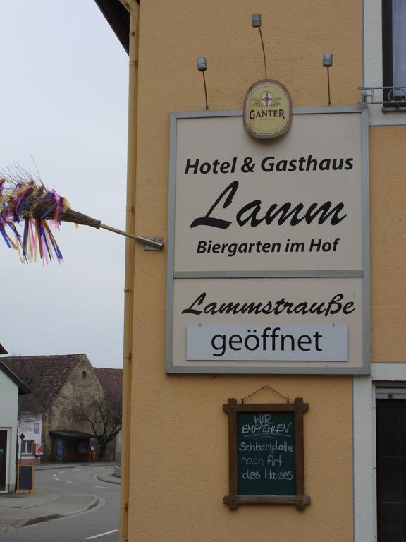 Gasthaus Zum Lamm Hotel Schallstadt Exterior photo